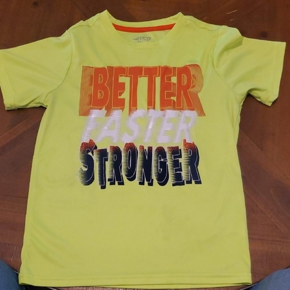 🐻  BCG Yellow Kids Tee with Bold Motivational Print